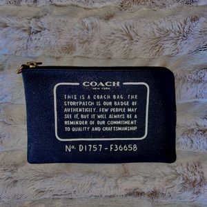 Coach pouch